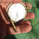 Longines Monocoque Pocketwatch: Mother-of-Pearl- & Breguet-Dial, TwoTone-Gold