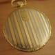 Longines Monocoque Pocketwatch: Mother-of-Pearl- & Breguet-Dial, TwoTone-Gold