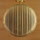 Longines Monocoque Pocketwatch: Mother-of-Pearl- & Breguet-Dial, TwoTone-Gold