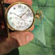 Longines Monocoque Pocketwatch: Mother-of-Pearl- & Breguet-Dial, TwoTone-Gold