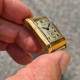 Longines Rare Faceted Tank, 18K