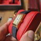 Longines Rare Faceted Tank, 18K