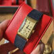 Longines Rare Faceted Tank, 18K