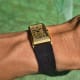 Longines Rare Faceted Tank, 18K