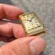 Longines Rare Faceted Tank, 18K