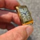 Longines Rare Faceted Tank, 18K