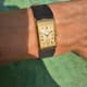 Longines Rare Faceted Tank, 18K