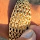Omega Gilbert Albert Secret Time-Cage: Rare Maille d'Or-Bracelet