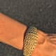 Omega Gilbert Albert Secret Time-Cage: Rare Maille d'Or-Bracelet