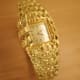 Omega Gilbert Albert Secret Time-Cage: Rare Maille d'Or-Bracelet