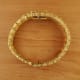 Omega Gilbert Albert Secret Time-Cage: Rare Maille d'Or-Bracelet