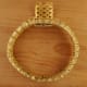 Omega Gilbert Albert Secret Time-Cage: Rare Maille d'Or-Bracelet