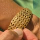 Omega Gilbert Albert Secret Time-Cage: Rare Maille d'Or-Bracelet