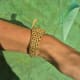 Omega Gilbert Albert Secret Time-Cage: Rare Maille d'Or-Bracelet