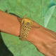 Omega Gilbert Albert Secret Time-Cage: Rare Maille d'Or-Bracelet