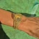 Omega Gilbert Albert Secret Time-Cage: Rare Maille d'Or-Bracelet