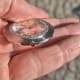 Omega Damier: Faceted Crystal & Diamonds-Pocketwatch, Rare