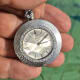 Omega Damier: Faceted Crystal & Diamonds-Pocketwatch, Rare