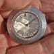 Omega Damier: Faceted Crystal & Diamonds-Pocketwatch, Rare