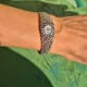 Omega Gilbert Albert Mailles d'Or in Whitegold: Rare Openwork Backwinder-Bracelet