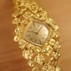 Omega Nugget: Gilbert Albert Pave d'Or, Asymmetric Naturalistic Ladies-Bracelet, Rare