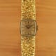 Omega Gilbert Albert-Set Frisson d'Or: Naturalistic Bracelet Ladies-Watch & Brooch