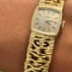 Omega Gilbert Albert-Set Frisson d'Or: Naturalistic Bracelet Ladies-Watch & Brooch