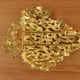 Omega Gilbert Albert-Set Frisson d'Or: Naturalistic Bracelet Ladies-Watch & Brooch