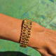 Omega Gilbert Albert Mailles d'Or Bracelet