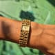 Omega Gilbert Albert Mailles d'Or Bracelet