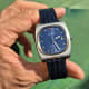 Omega MegaSonic 720Hz-Tuningfork, Blue Checkerboard-Dial: Exalted