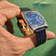 Omega MegaSonic 720Hz-Tuningfork, Blue Checkerboard-Dial: Exalted
