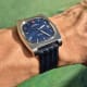 Omega MegaSonic 720Hz-Tuningfork, Blue Checkerboard-Dial: Exalted