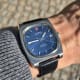 Omega MegaSonic 720Hz-Tuningfork, Blue Checkerboard-Dial: Exalted