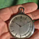 Omega PocketWatch: Rare 18K & Center-Second