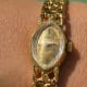 Omega Extra Feminine Ladies Gilbert Albert: Naturalistic Art Mailles d'Or