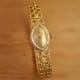 Omega Extra Feminine Ladies Gilbert Albert: Naturalistic Art Mailles d'Or