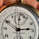 Omega Monopusher PocketWatch Chronograph, Heavy 18K-Monopussoir