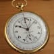 Omega Monopusher PocketWatch Chronograph, Heavy 18K-Monopussoir