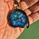 Others Hundertwasser-Pocketwatch: Skeletonized, Asymmetric PVD-Gold, GMT, Limited Edt.