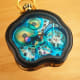 Others Hundertwasser-Pocketwatch: Skeletonized, Asymmetric PVD-Gold, GMT, Limited Edt.