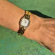 Patek Philippe Flamme: Ladies Diamonds-Fire & Integrated Bracelet-Flame
