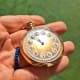 Patek Philippe PocketSun: Minute Repeater, Salmone & Enamel & Breguet-Nums, DoubleSigned: Baltimore