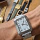 Piaget Rare & Early White Beta21: Integrated Milanaise-Bracelet & TwoTone, Cartier-Dial