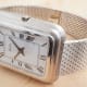 Piaget Rare & Early White Beta21: Integrated Milanaise-Bracelet & TwoTone, Cartier-Dial