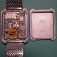 Piaget Rare & Early White Beta21: Integrated Milanaise-Bracelet & TwoTone, Cartier-Dial