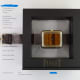 Piaget Stepped TigerEye-Beta21, StoneDial, Factory-Serviced