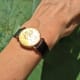 Piaget Ladies Coinwatch: Miss Liberty 10 USDollar, UltraThin Salmon-Sunburst