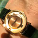 Piaget Ladies Coinwatch: Miss Liberty 10 USDollar, UltraThin Salmon-Sunburst