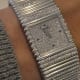 Piaget Emperador Diamonds & Sapphire Pavee, High Class Gadroons